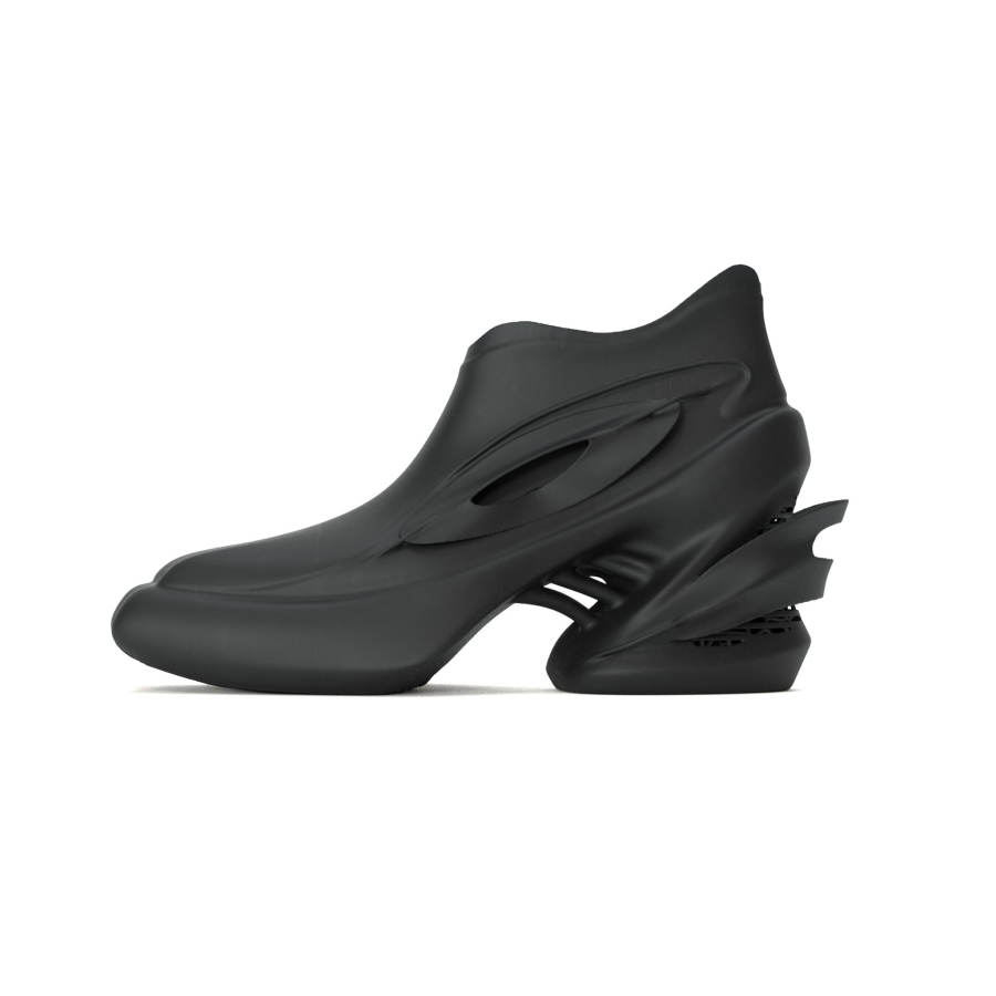 Scry Scry Shuttle Atoms Ankle Boots Unisex Black