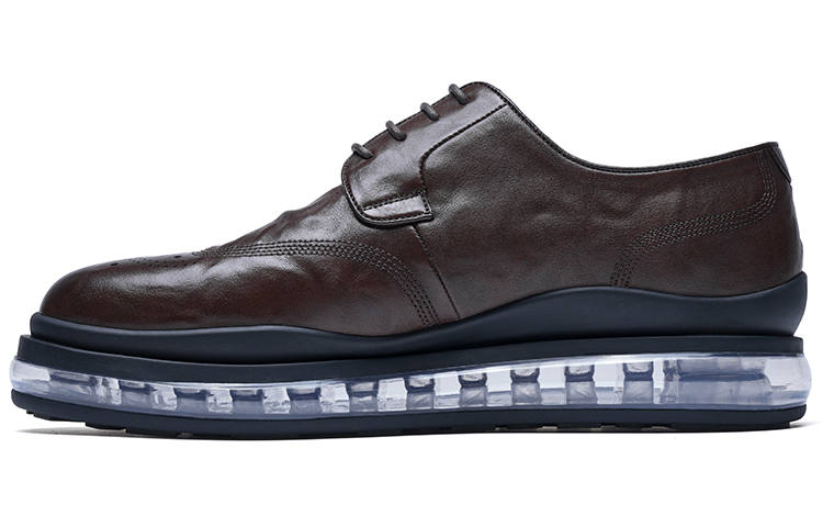 Anthony Miles Cow Leather Dress Shoes Men's Coffee