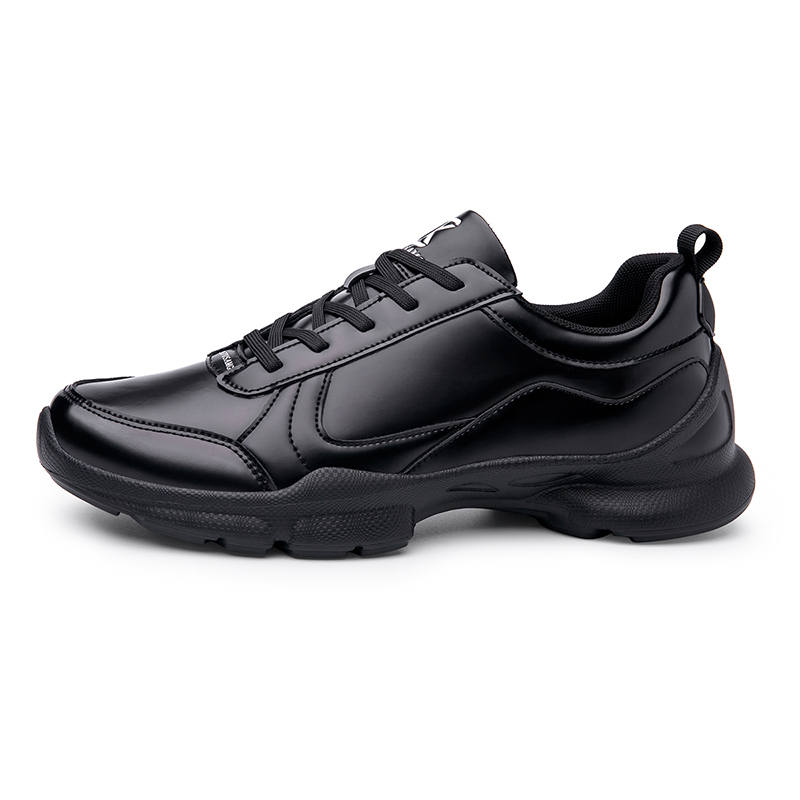 CKVUSAMG Top Grain Cow Leather Breathable, Lightweight, Slip Resistant, Height Increasing