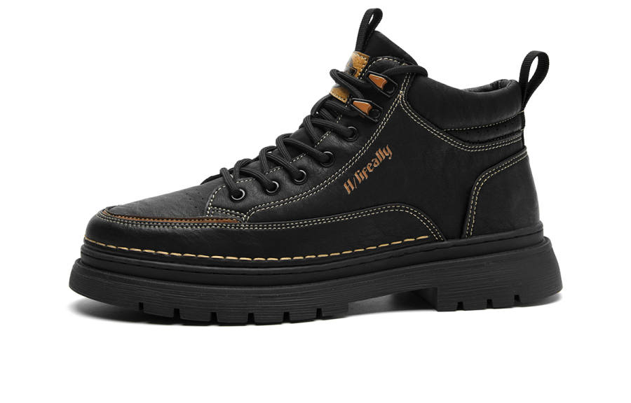 HLA HLA Combat Boots Men's Black/Brown