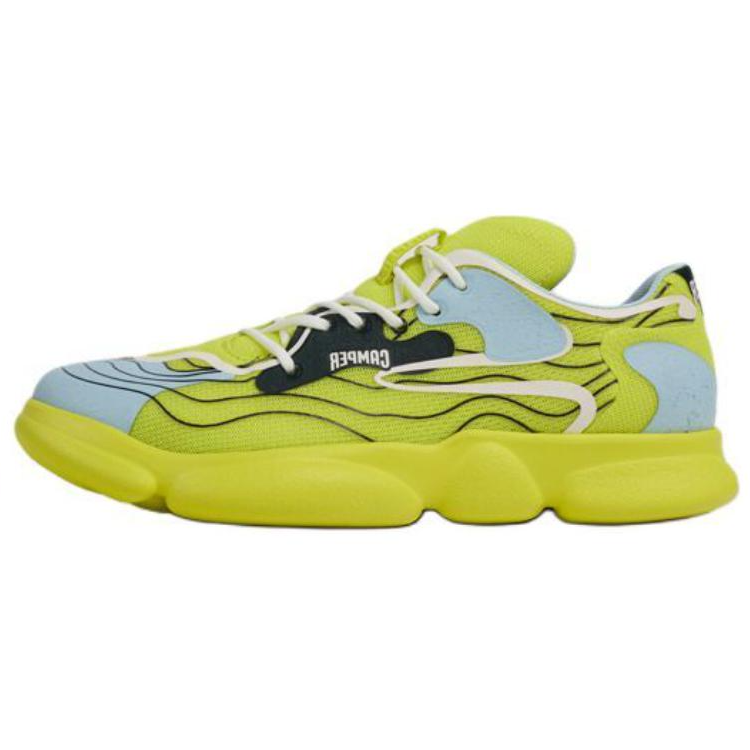 CAMPER Karst Fabric Slip Resistant Abrasion Resistant Low top Casual Shoes Men's Yellow