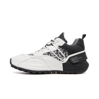 VICKI BROWN Cow Leather Mid top Chunky Sneakers Men's