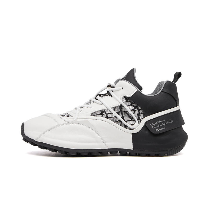 VICKI BROWN Cow Leather Mid top Chunky Sneakers Men's