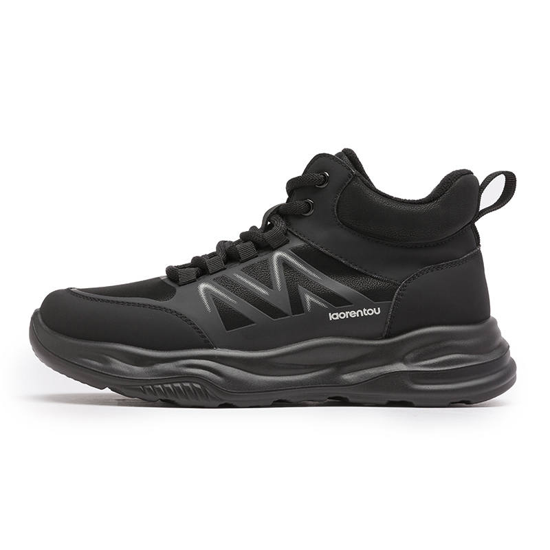 LAORENTOU Fashionable And Versatile, Perfect For Outdoor Adventures, Fleece Lined Casual Shoes Women's Black