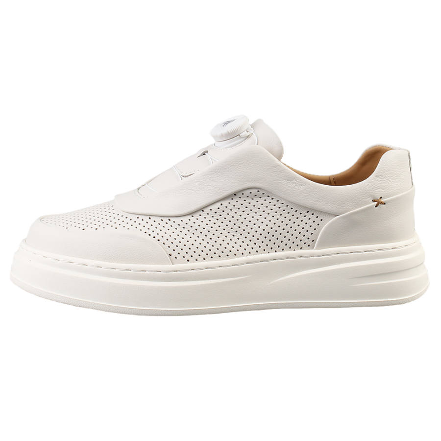 Daying Cow Leather Lightweight Breathable Lightweight And Breathable Low top Skateboard Shoes Men's
