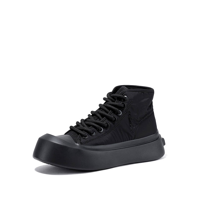 SELAIYA Fabric High top Skateboard Shoes 5cm Women's