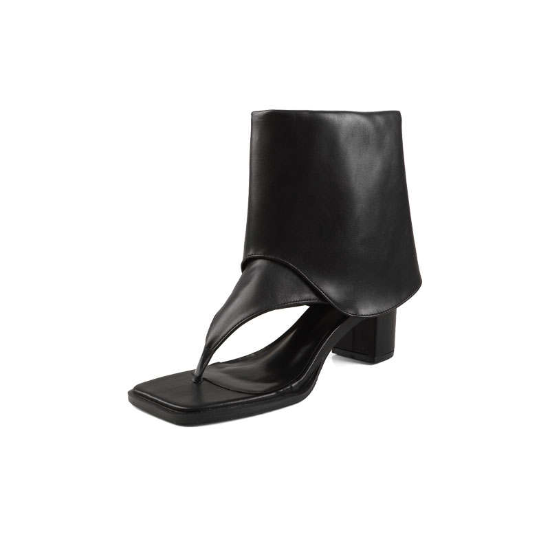 STARRO Microfiber Leather Roman Sandals 6CM Women's