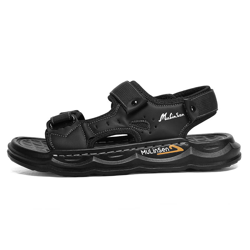 Mulinsen Beach Sandals Men's Black/Gray