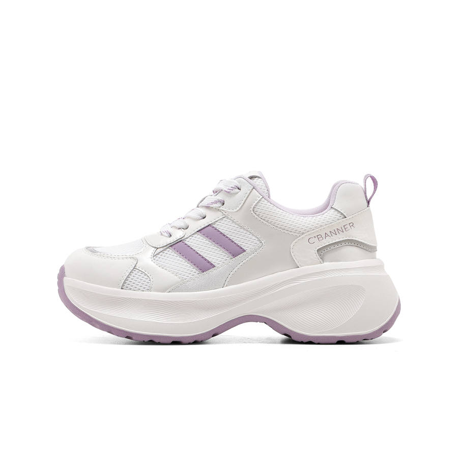 C°BANNER Synthetic Leather Chunky Sneakers Women's
