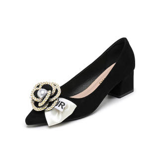 JIUXINGDAO High Heels Women's Black