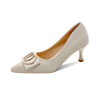 WECKER Slim Heel High Heels 9cm Women's Ecru