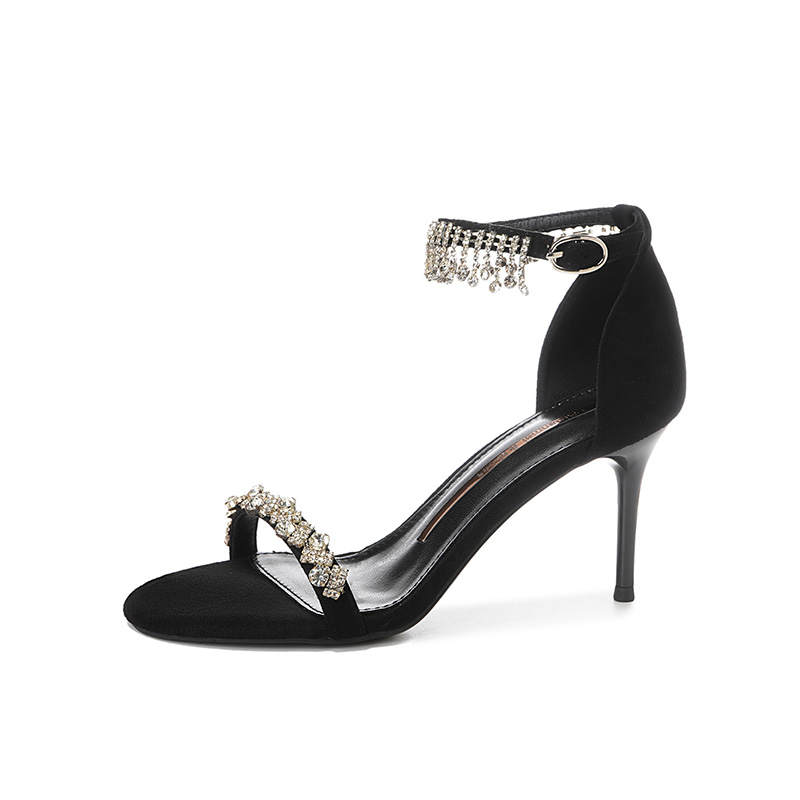 QITUMAUL One Strap Sandals Women's