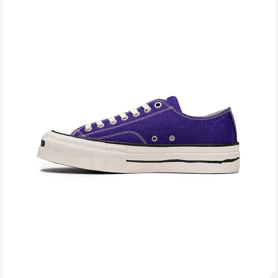T/C TC Tcmade 015 Slip Resistant Abrasion Resistant Slip Resistant Abrasion Resistant Low top Canvas Shoes Unisex Purple