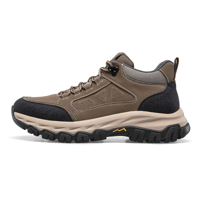 KANGNAI Synthetic, Microfiber Leather Low top Mountaineering Shoes Men's