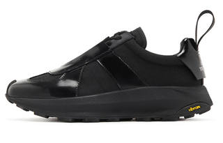 CHOCO CONCERT Cow Leather Low top Stylish Skateboarding Shoes Unisex Black