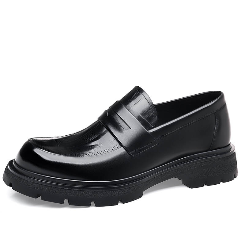 Xiwencha Loafers Men's Black/Brown