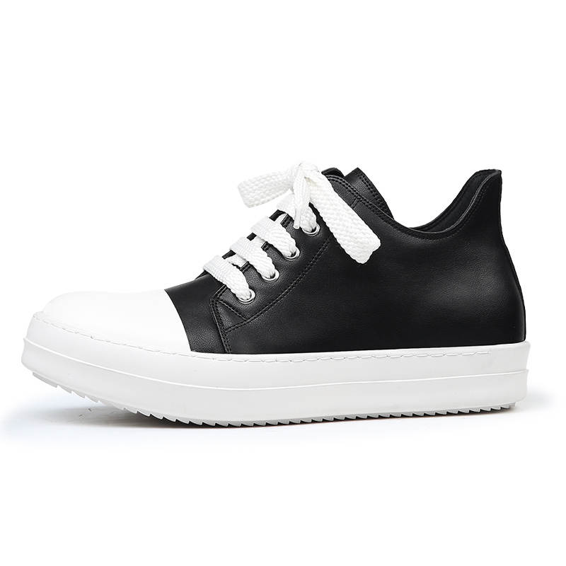 KACHILANG Synthetic Leather Low top Skateboard Shoes Men's
