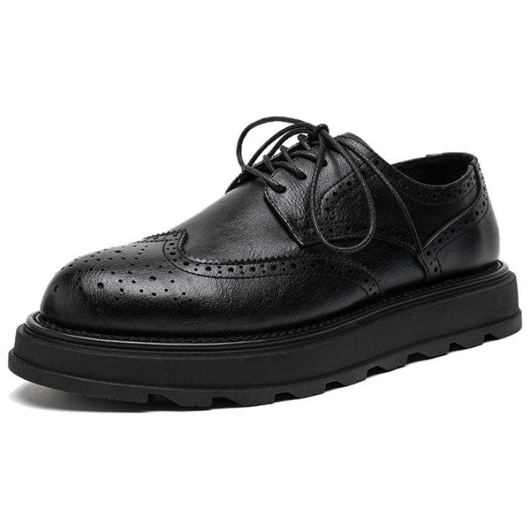 WEISHIBANGWEI WEISHIBANGWEI Microfiber Leather Casual Leather Shoes Men's