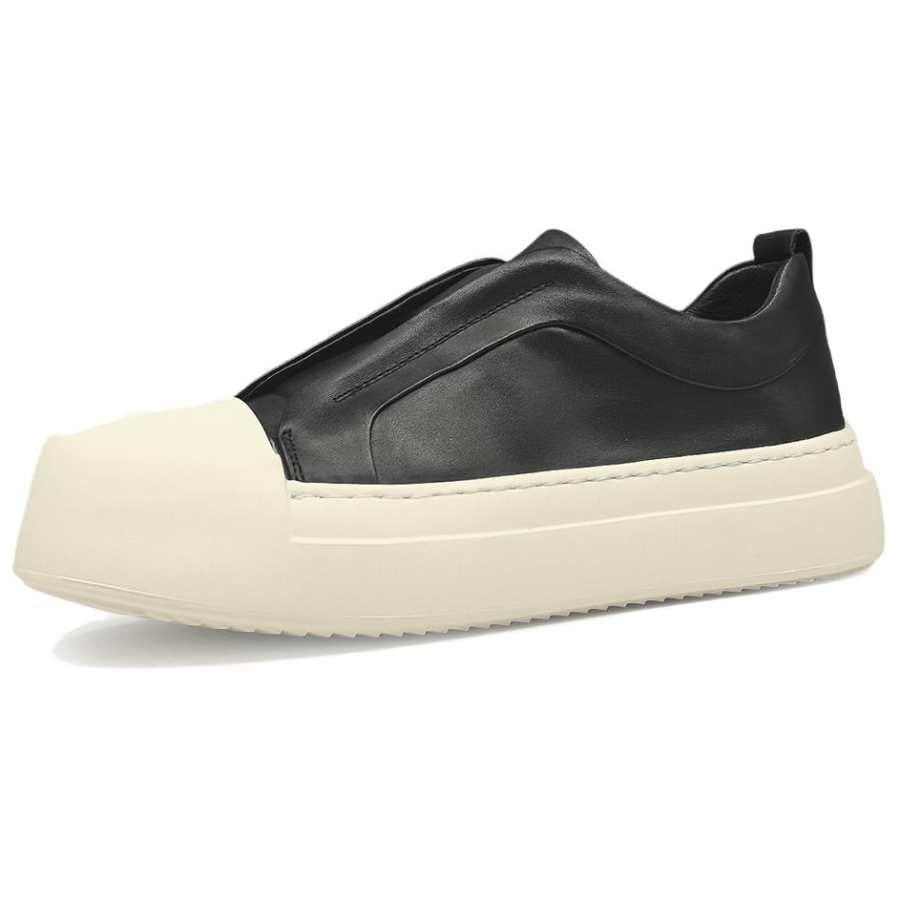 SENJIALUO Top Grain Cow Leather Slip Resistant, Abrasion Resistant, Lightweight, Height Increasing