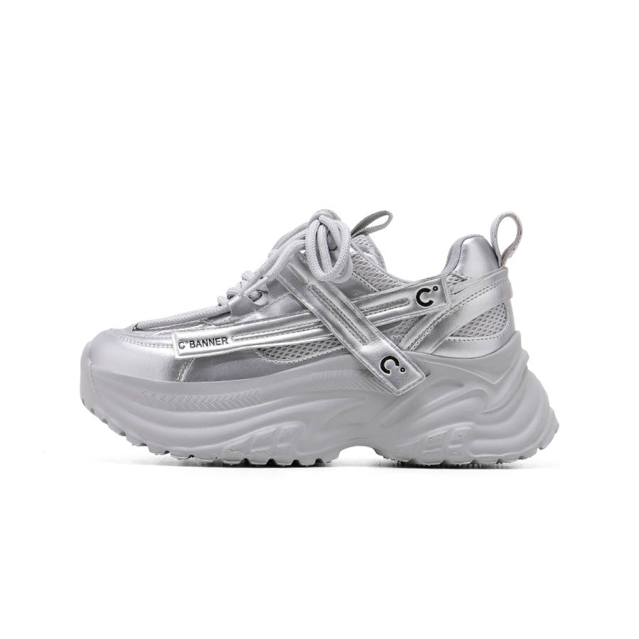 C°BANNER Fabric Support Low top Chunky Sneakers Women's