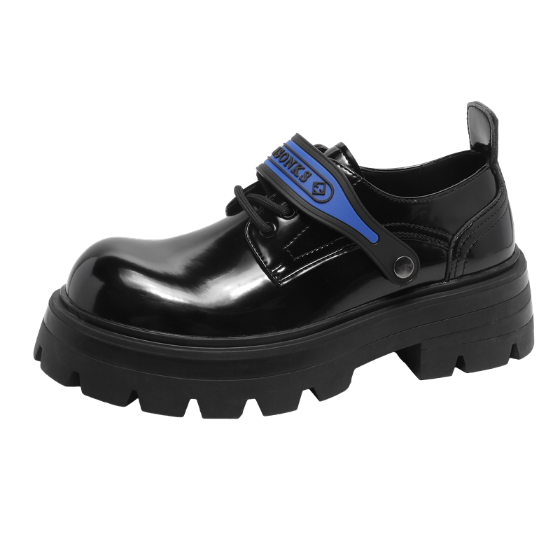 Xiwencha Cow Suede Casual Shoes Men's Black