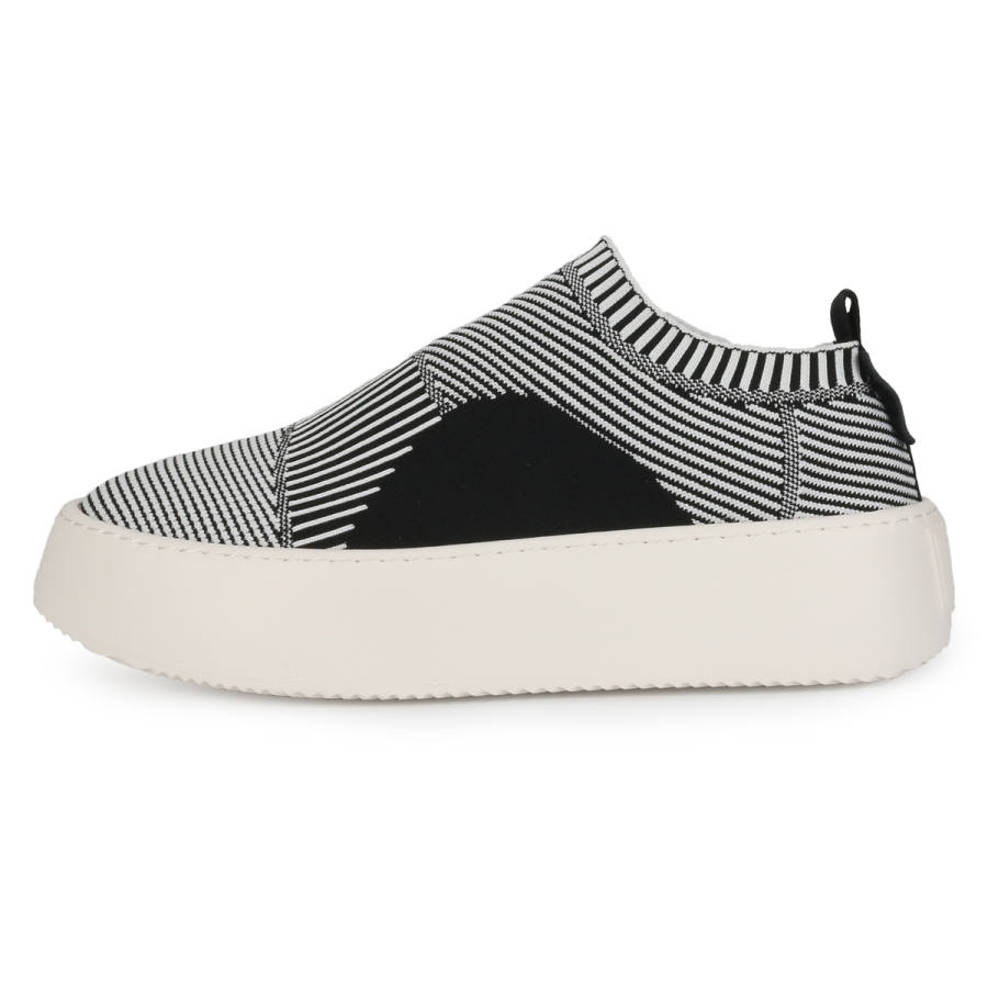 TIEKE Mesh Breathable Lightweight Breathable And Lightweight Low top Casual Shoes Men's Black White