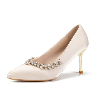 WOXXXN Pu Slim Heel High Heels Women's
