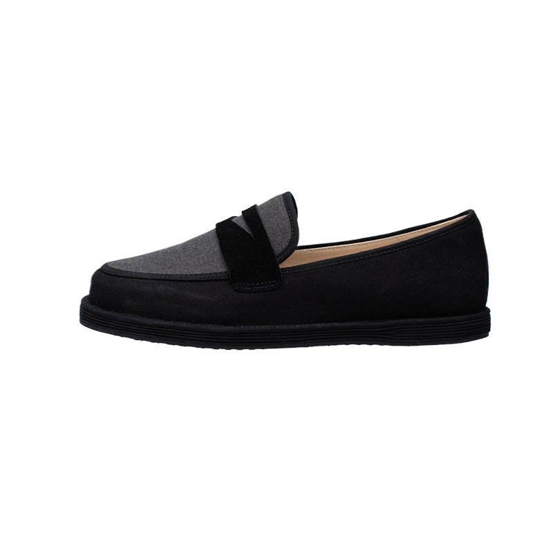 BIANFUMAO Fabric Casual Shoes Men's Black