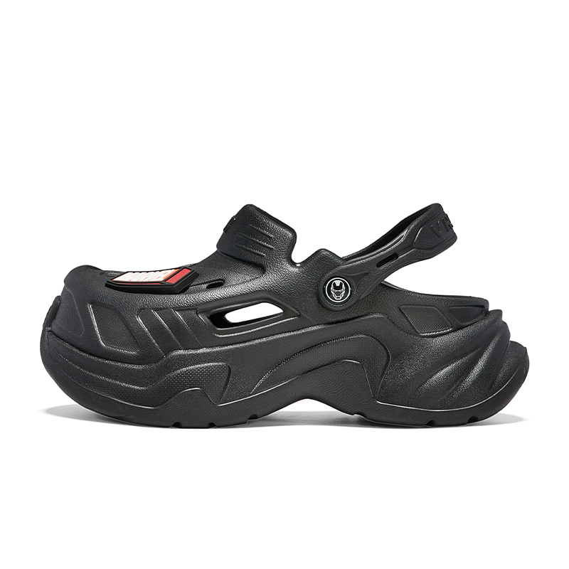 OGR MARVEL x OGR Iron Man Iron Man Mark5 EVA Clogs Unisex Black