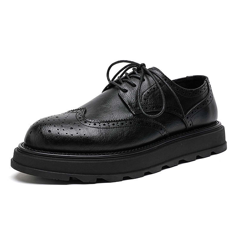 KAQIAODI Casual Leather Shoes Men's Low Top