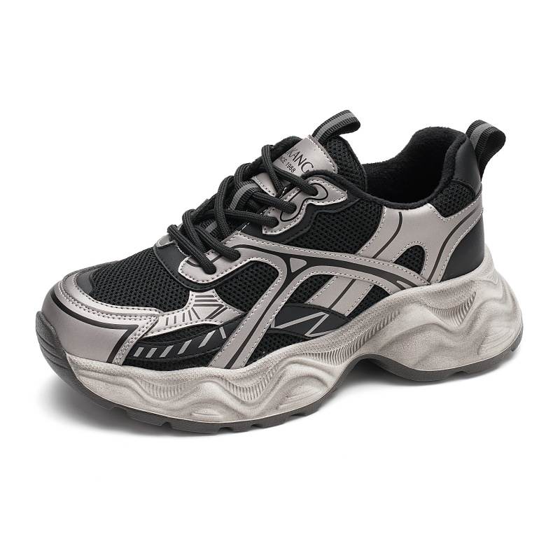 AOKANG Synthetic Leather Low top Chunky Sneakers Women's