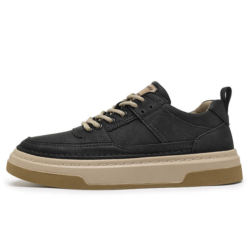 CALIFBULL Work Boots Men's Low Top Brown/Black
