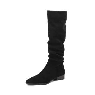 CORALDAISY Knee high Boots 3cm Women's Black