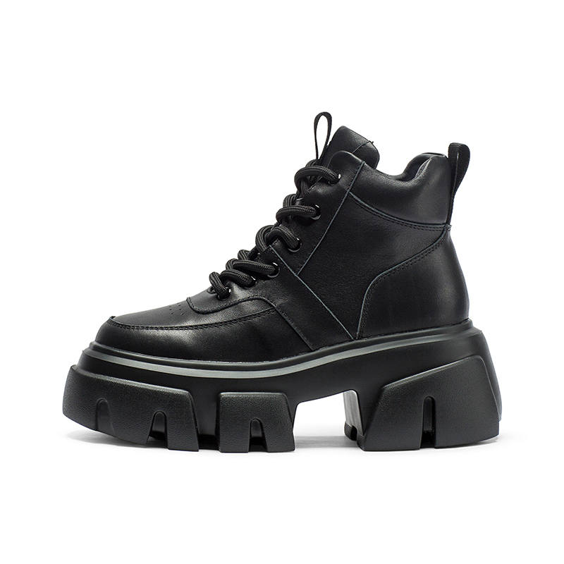Coup De Foudre Cow Leather Combat Boots Women's