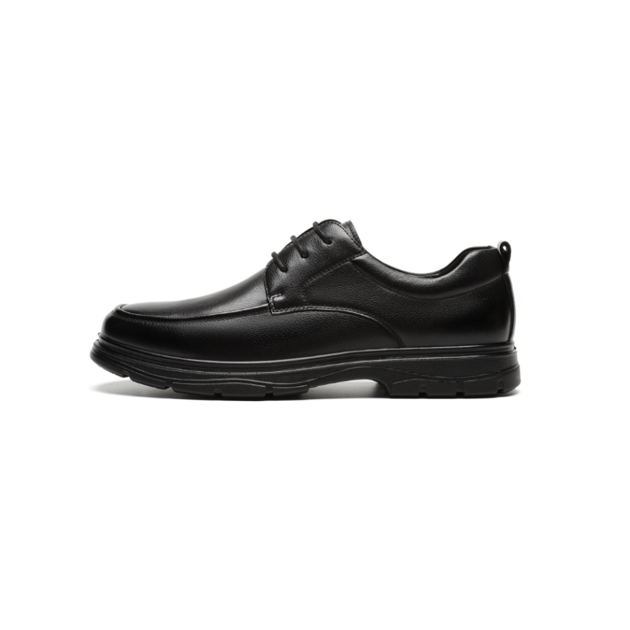 AOKANG Casual Leather Shoes Men's Black