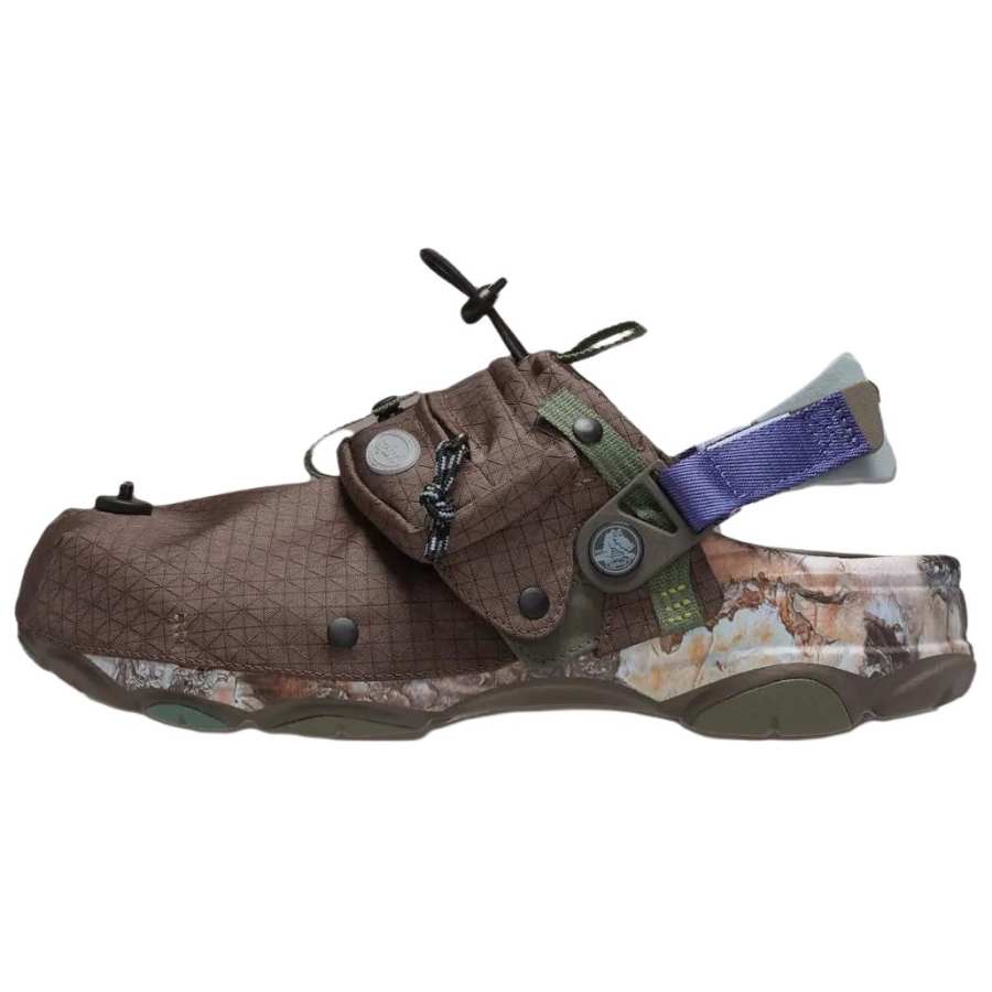 Crocs x Bodega Noemia All Terrain Clog Comfortable Low top Beach Sandals Unisex Brown