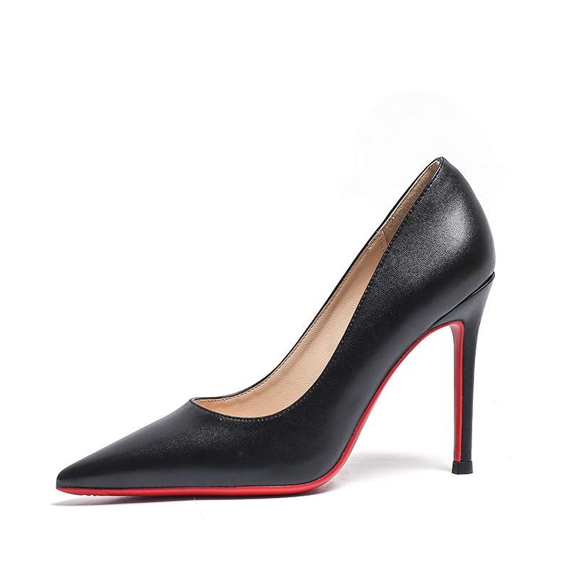 MIZAIJIA Pu High Heels Women's Black