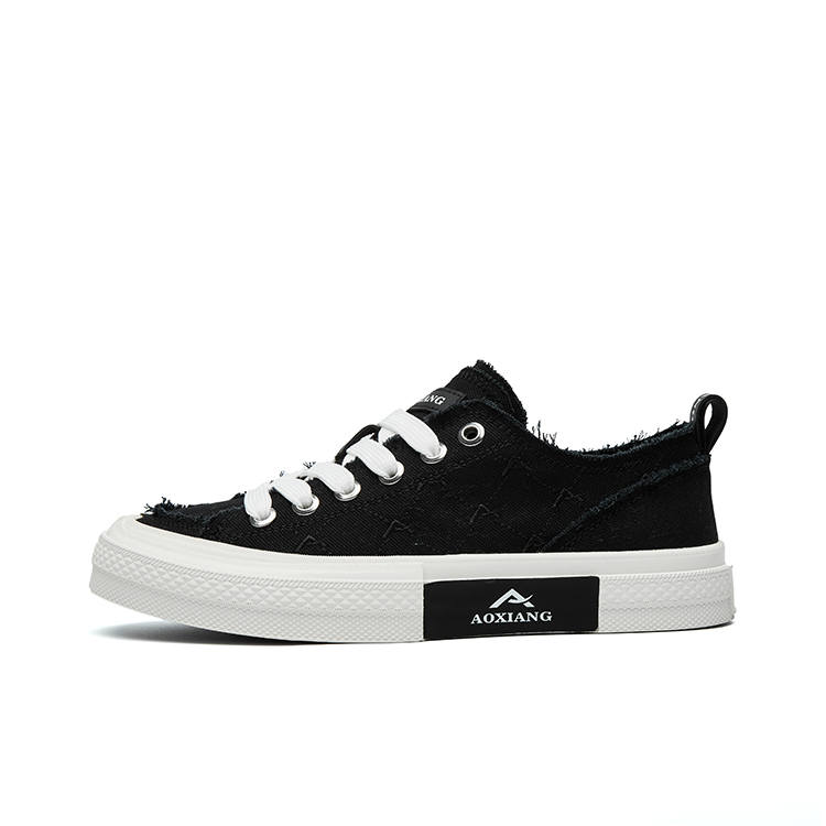 AOXIANG AOXIANG Low top Canvas Shoes Unisex Black