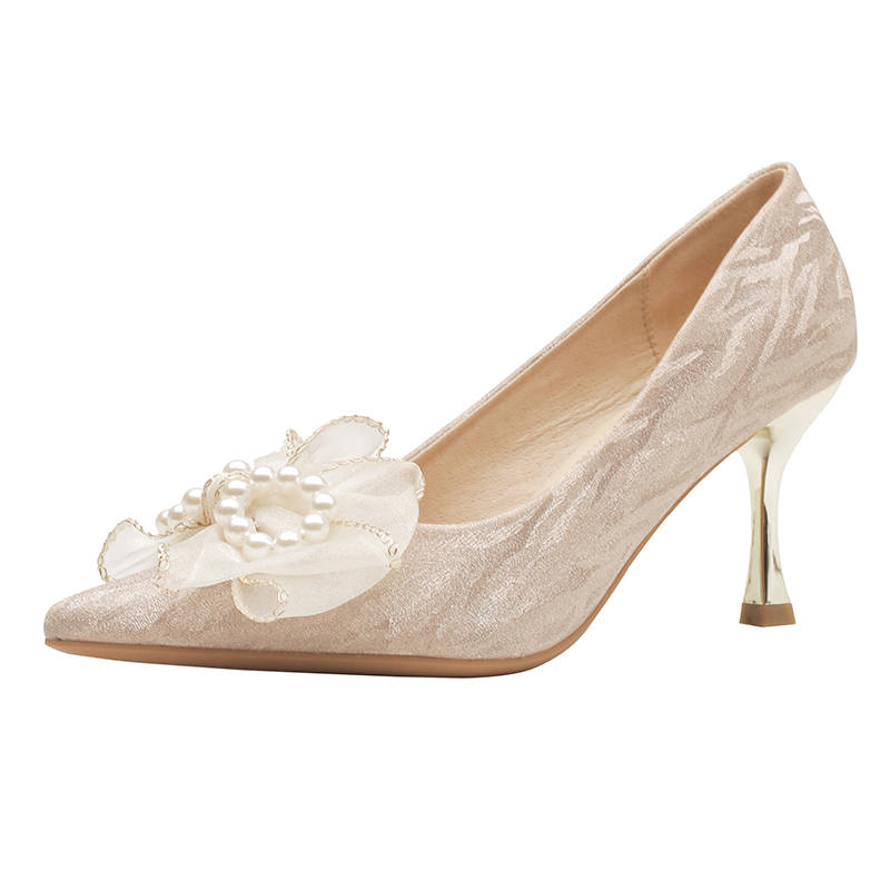 ZUOMILUO High Heels Women's Champagne