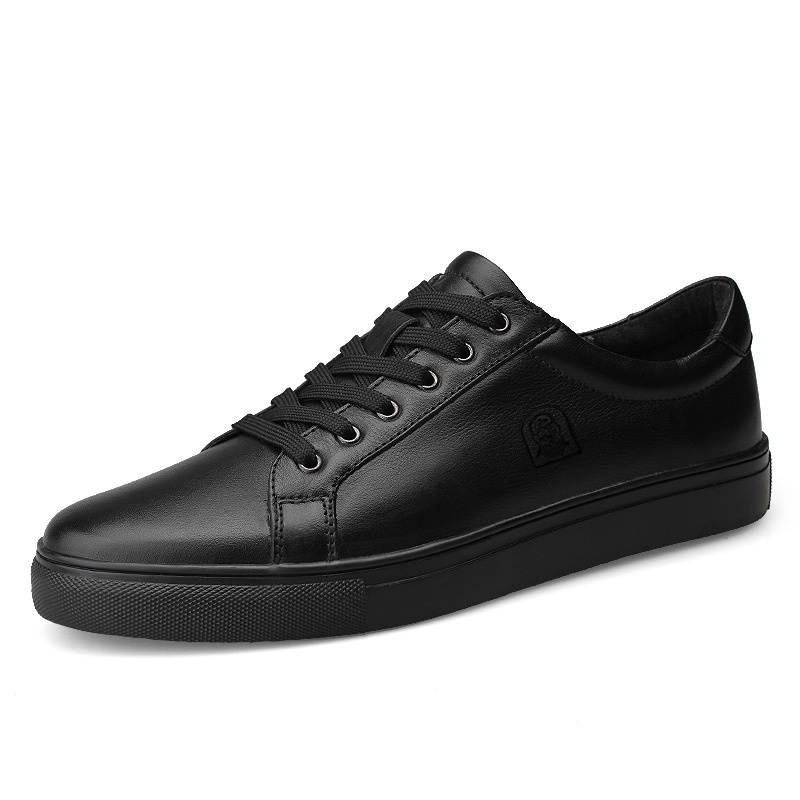 LAORENTOU Top Grain Cow Leather Casual Shoes Men's