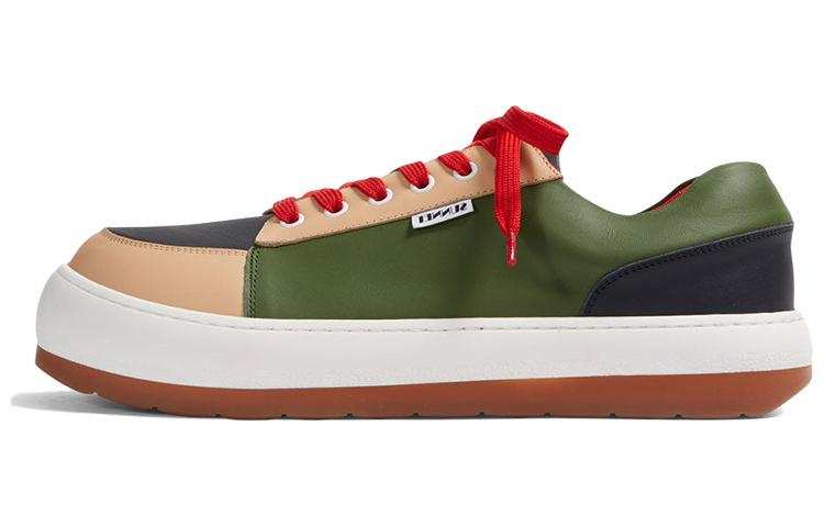 Sunnei Low top Stylish Skateboarding Shoes Unisex Green