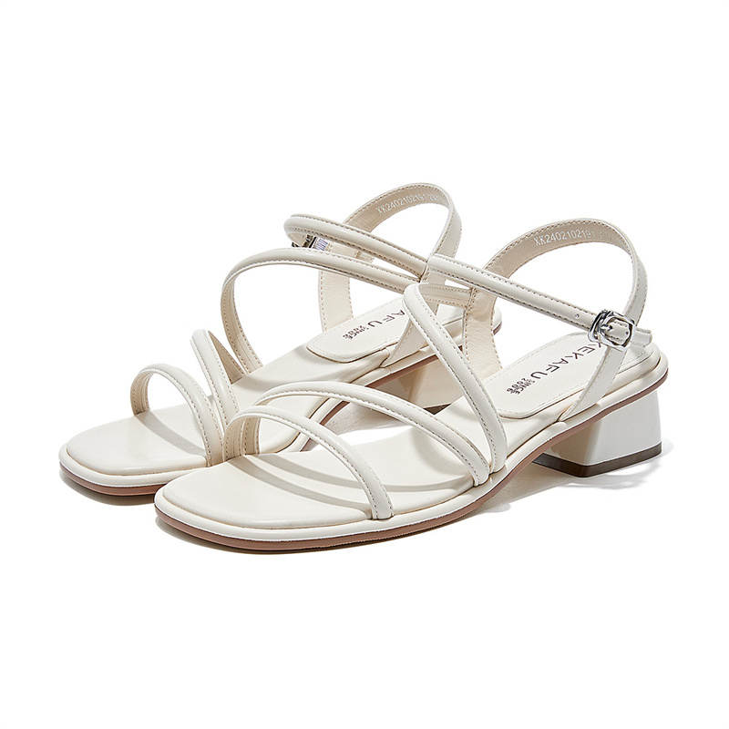 KEKAFU One Strap Sandals 3.9CM Women's