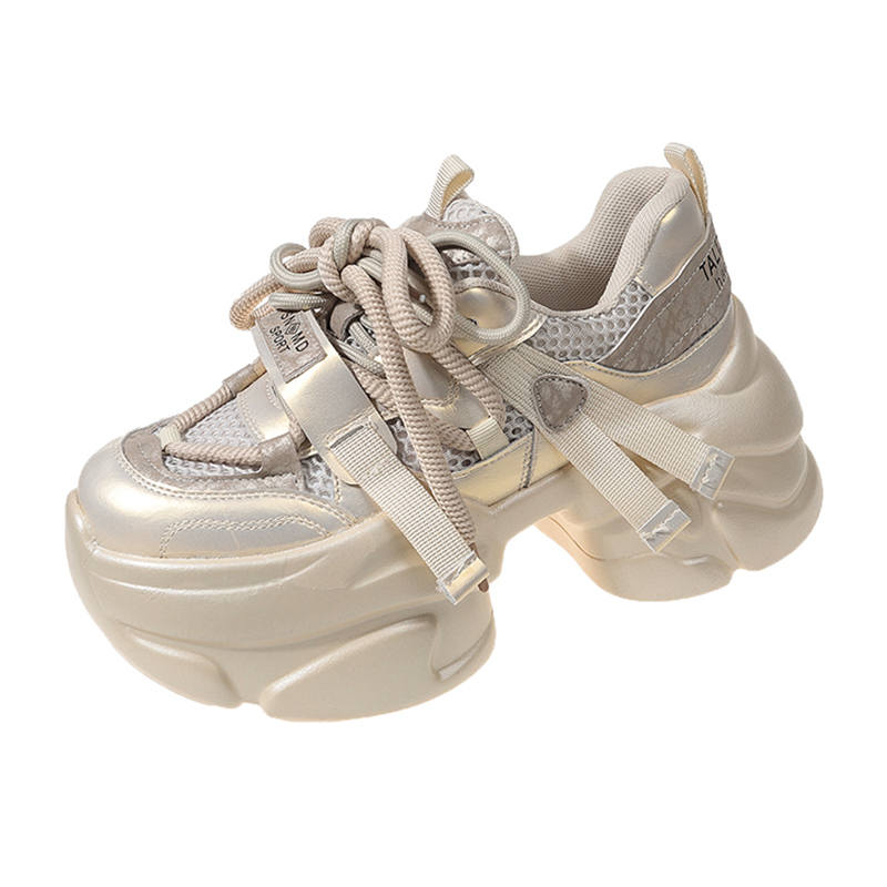 SHUAIPAOYANG Microfiber Leather Slip Resistant Low top Casual Shoes Women's
