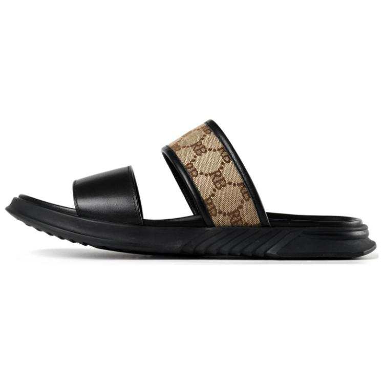 Raidy Boer Abrasion Resistant Abrasion Resistant Slide Slippers Men's Black