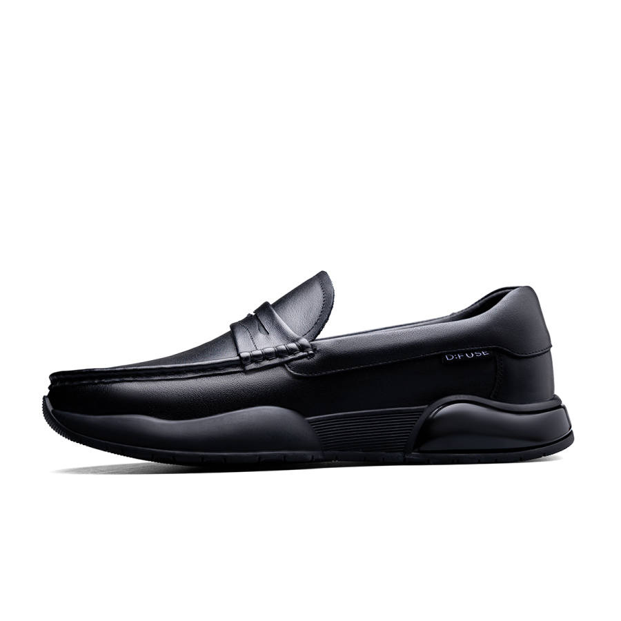D:FUSE SCANDINAVIA D FUSE SCANDINAVIA Cow Leather Casual Shoes Men's Black