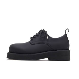 FEELDOTRENDS Cow Split Leather Casual Shoes Men's Black