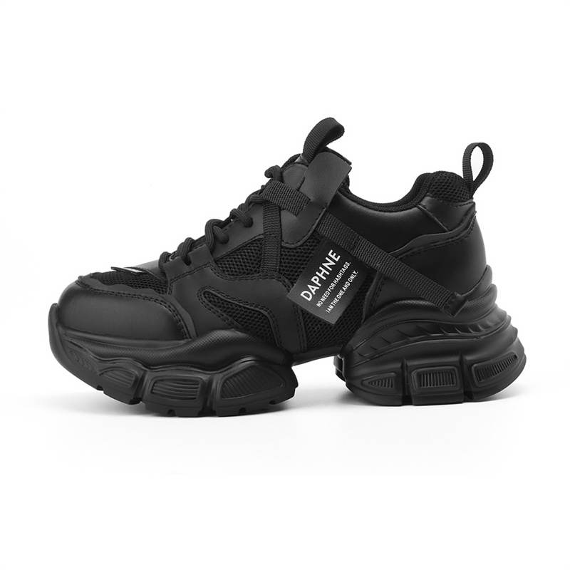 DAPHNE Synthetic Leather Abrasion Resistant Abrasion Resistant Low top Chunky Sneakers Women's