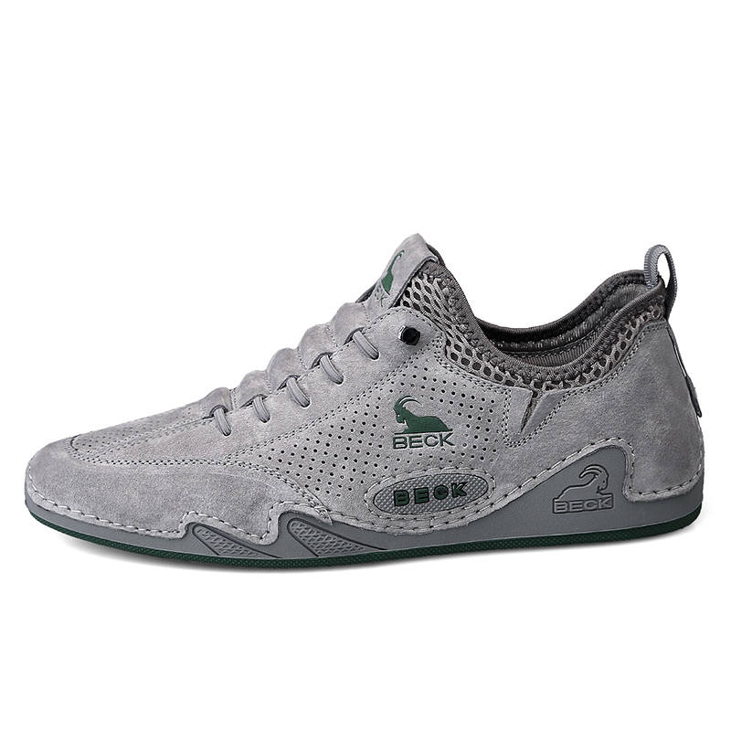 BECK Pigskin Slip Resistant Abrasion Resistant Low top Casual Shoes Men's