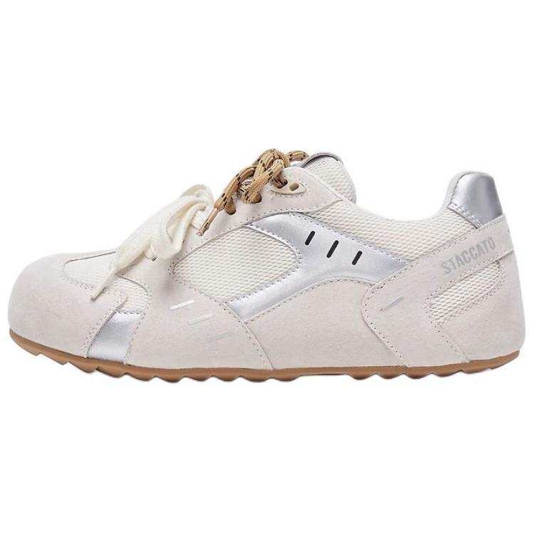 Staccato Butterfly European Bag Fabric Casual Shoes 2cm Women's