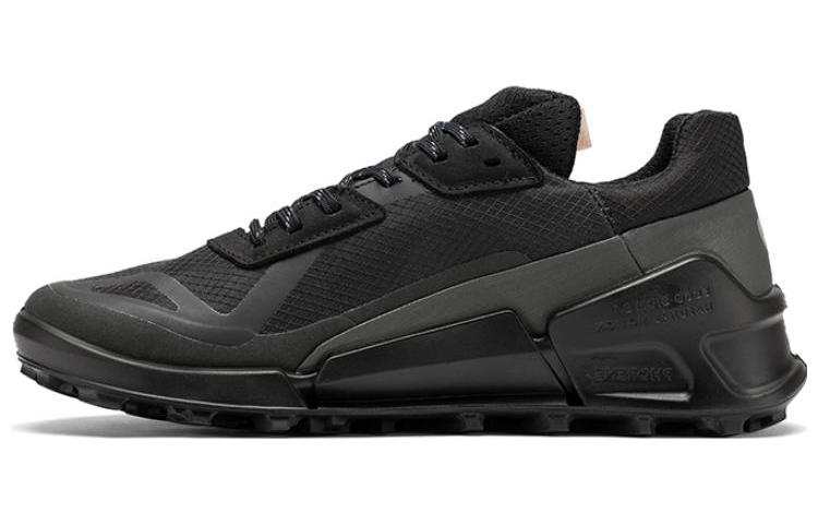 Ecco Step 2.1 Series Fabric Outdoor Sports Lightweight Abrasion Resistant Low top Casual Shoes Women's Black
